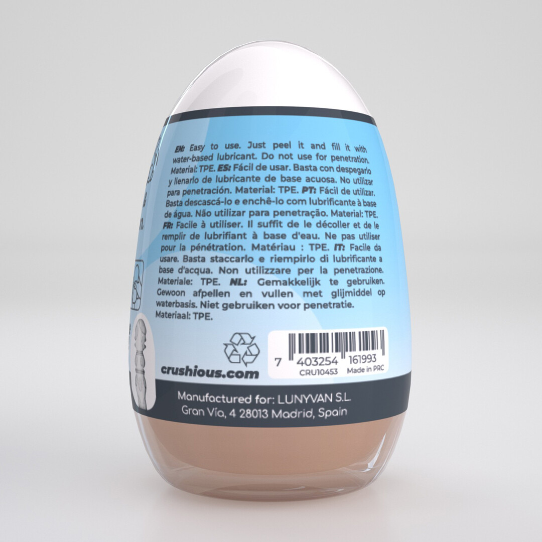Ezy Egg - Masturbator Egg - The Lover - Blue - Image 3