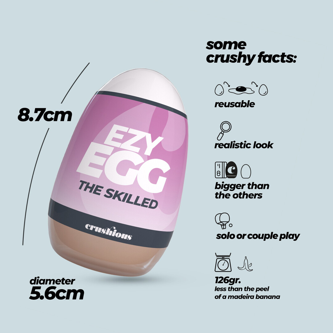 Ezy Egg - Masturbator Egg - The Skilled - Purple - Image 8