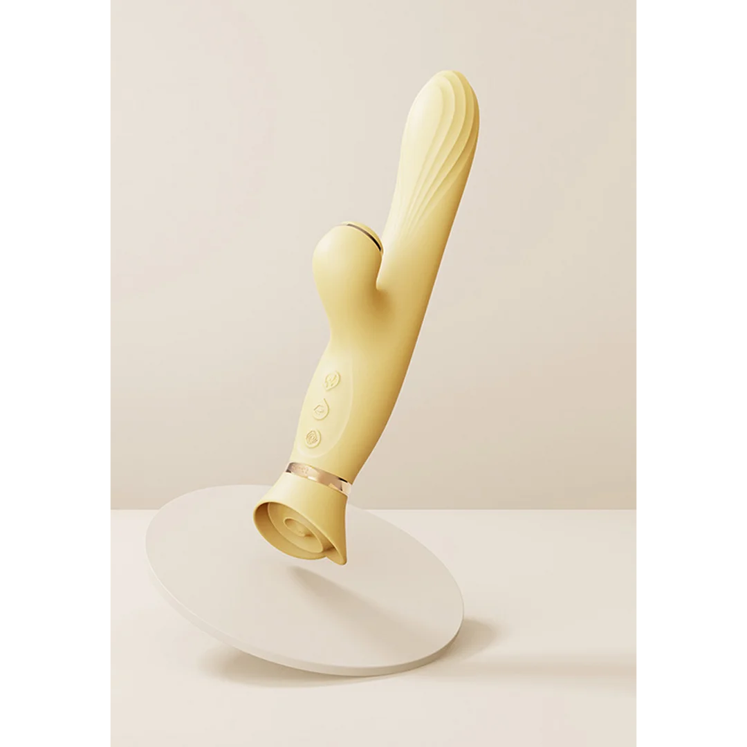 ROSE Vibrator - Lemon Yellow