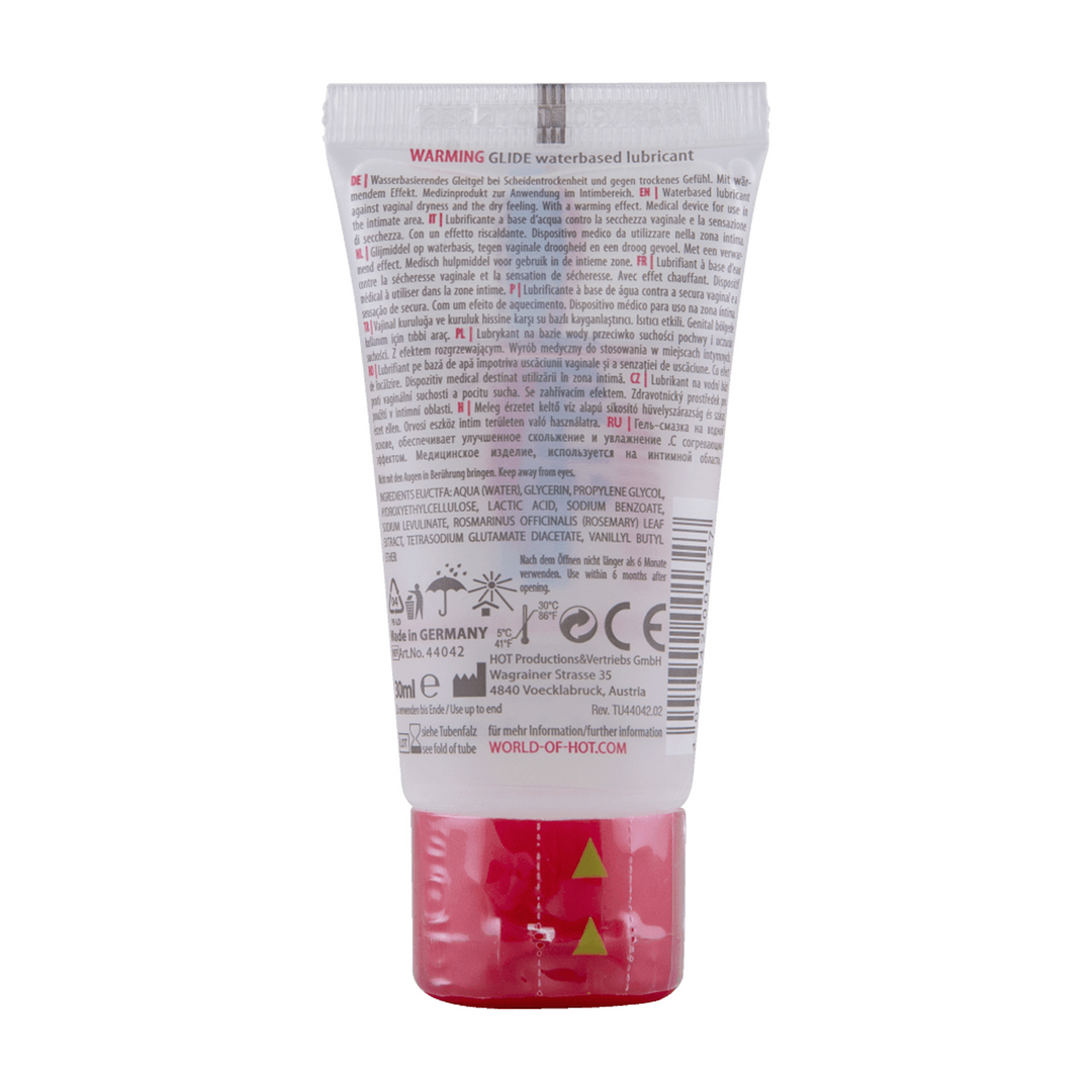 Warming Glide Liquid Pleasure - Waterbased Lubricant - 1 fl oz / 30 ml - Image 2