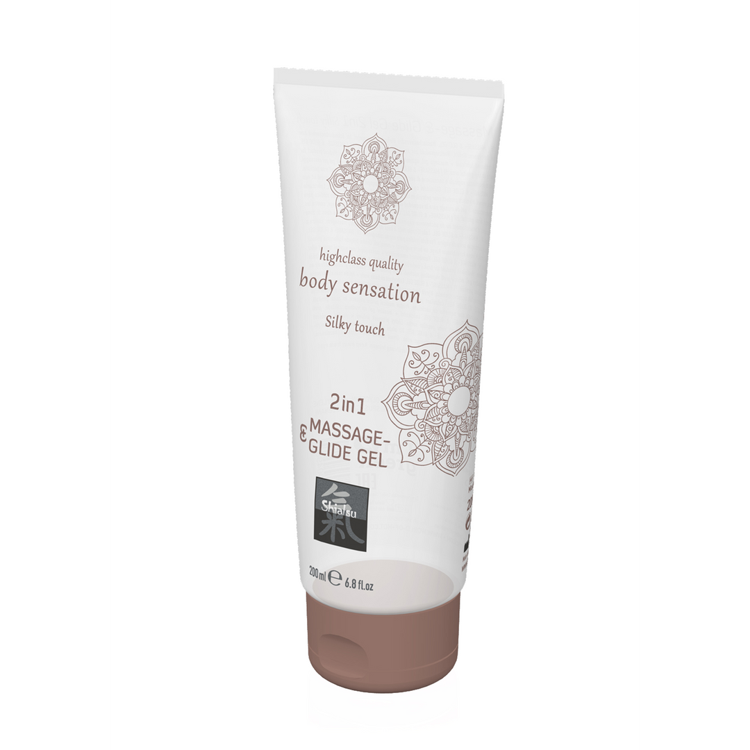 Silky Touch - 2 in 1 Massage and Glide Gel - 7 fl oz / 200 ml - Image 2