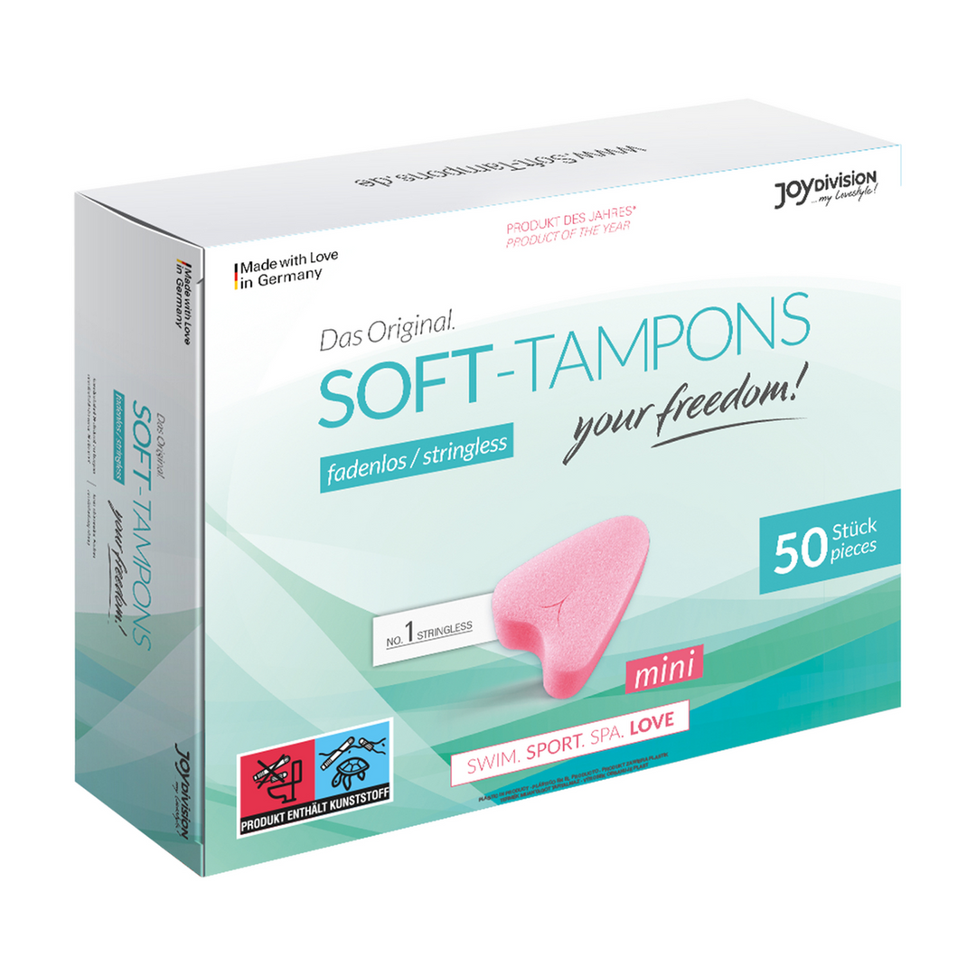 Soft Tampons Mini - 50 Pieces - Image 2