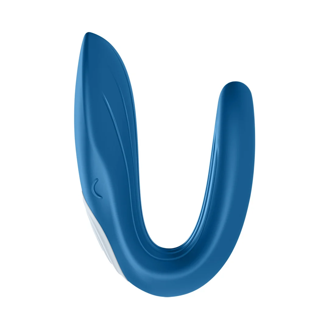 Double Whale Partner Vibrator - Blue