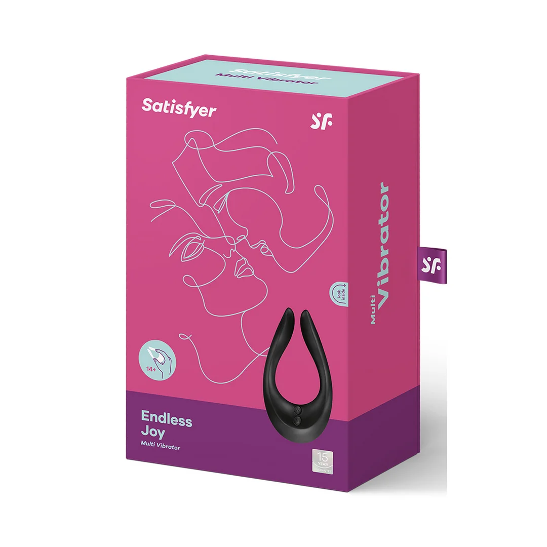 Endless Joy Multi Vibrator - Black