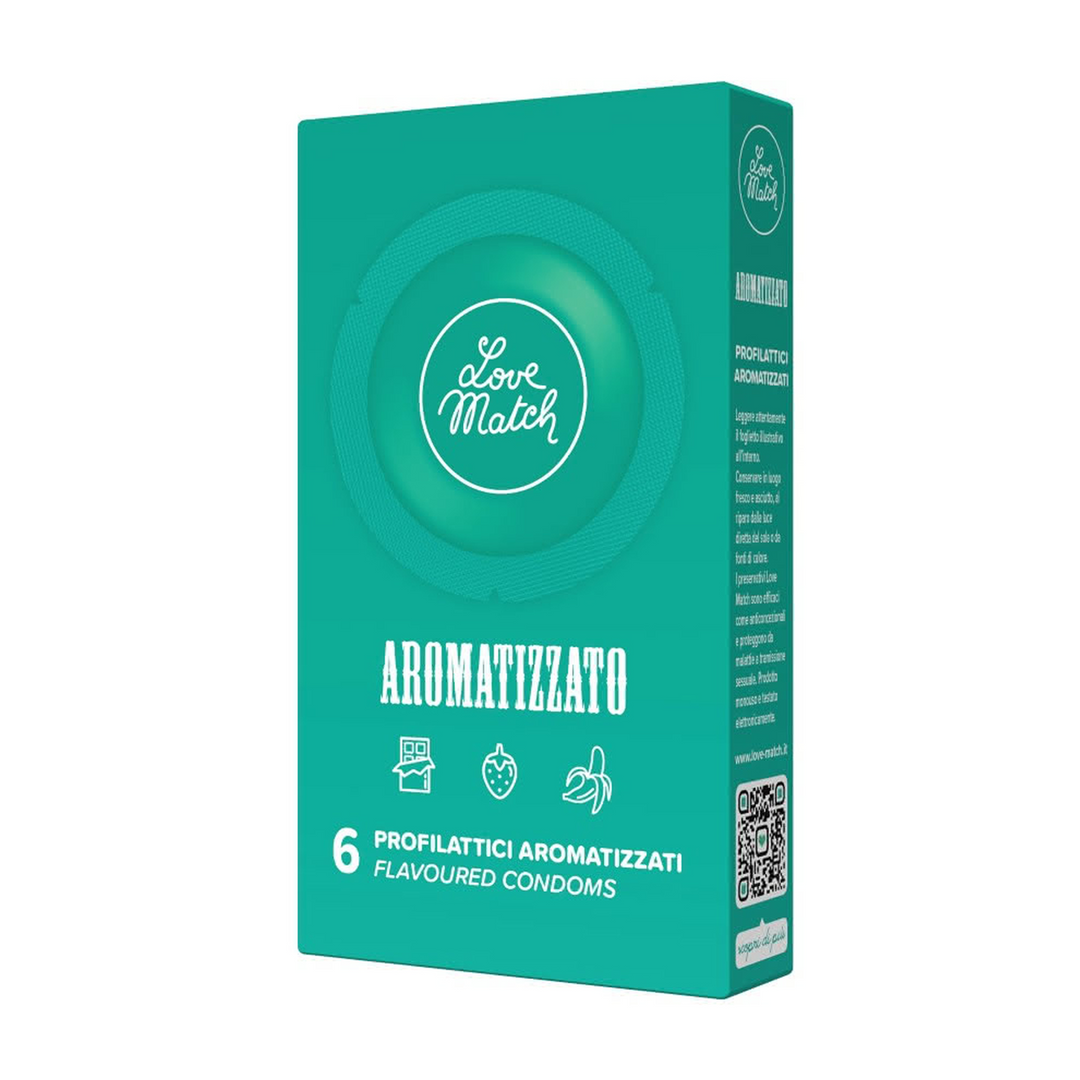 Aromatizzato - Flavored Condoms - 6 Pieces - Image 2