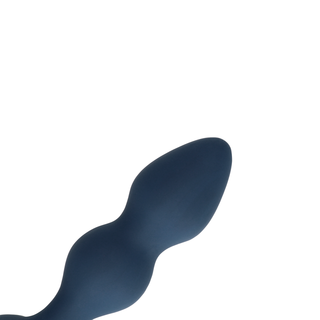 Teardrop Shaped Anal Plug - Small - Baltic Blue - Image 7