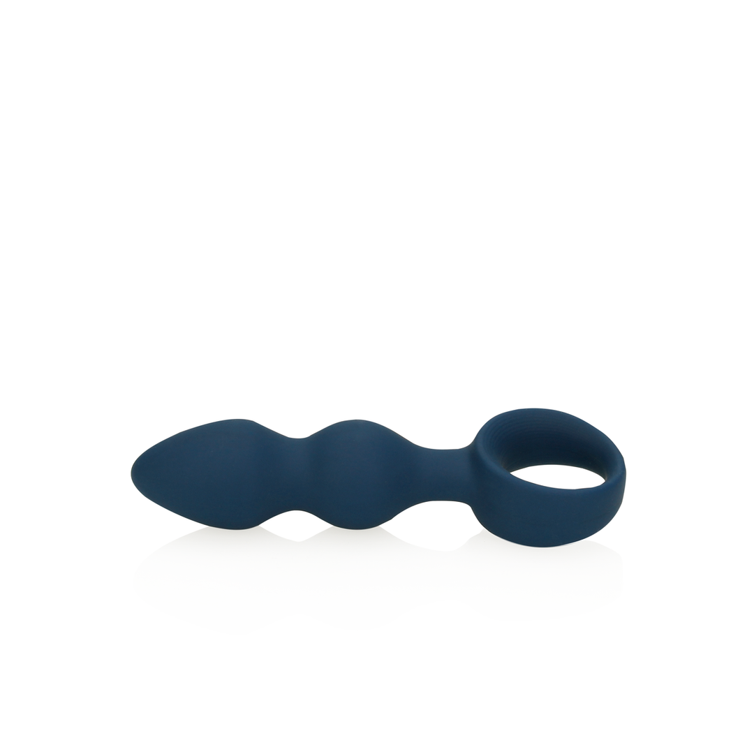Teardrop Shaped Anal Plug - Small - Baltic Blue - Image 6