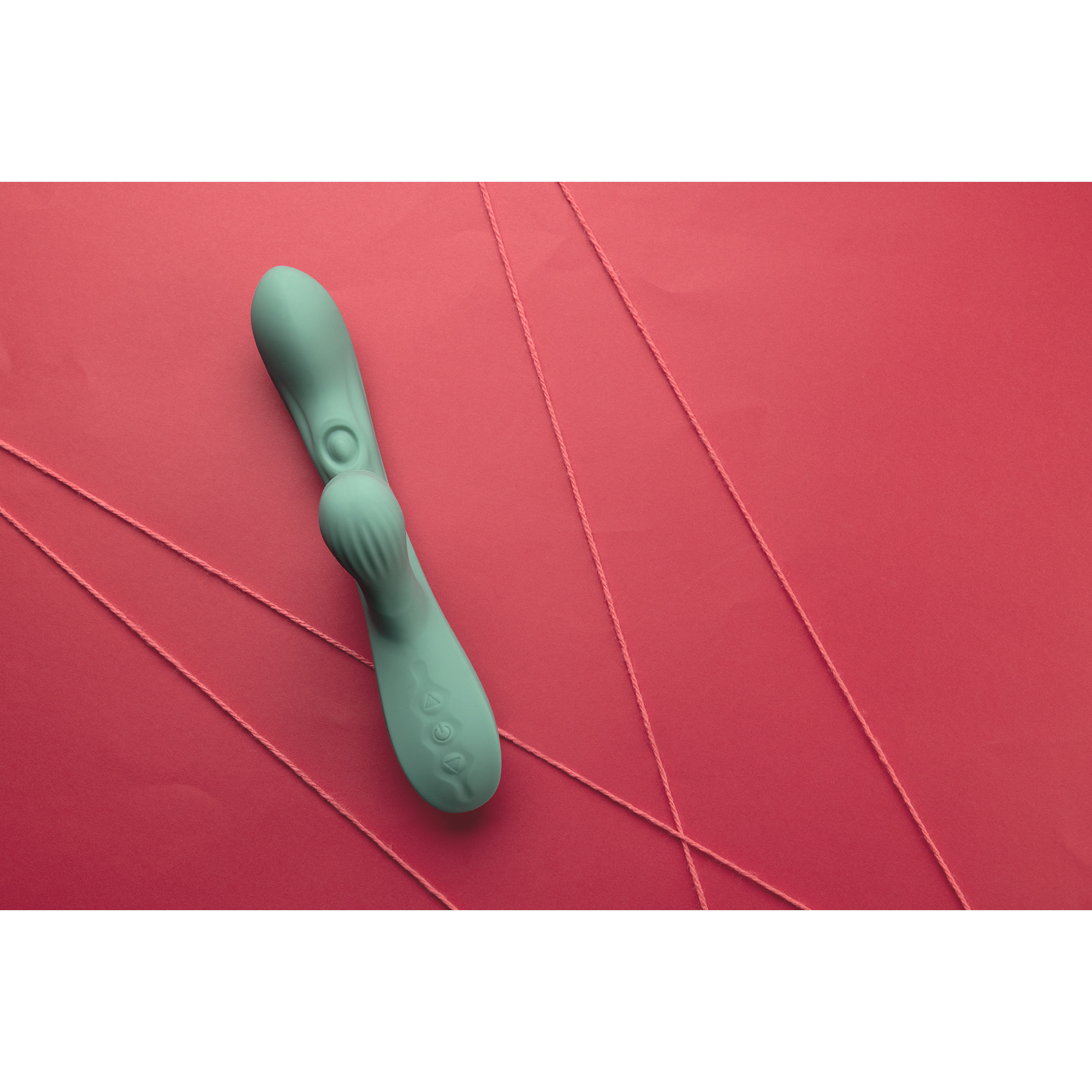 Pulse Wave and Tongue Flickering Rabbit Vibrator - Blue Grass - Image 7