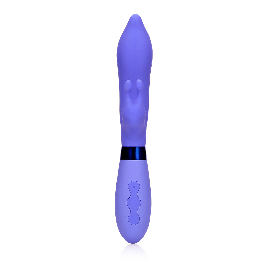 Silicone Pointed Rabbit Vibrator - Protanopia - Image 5