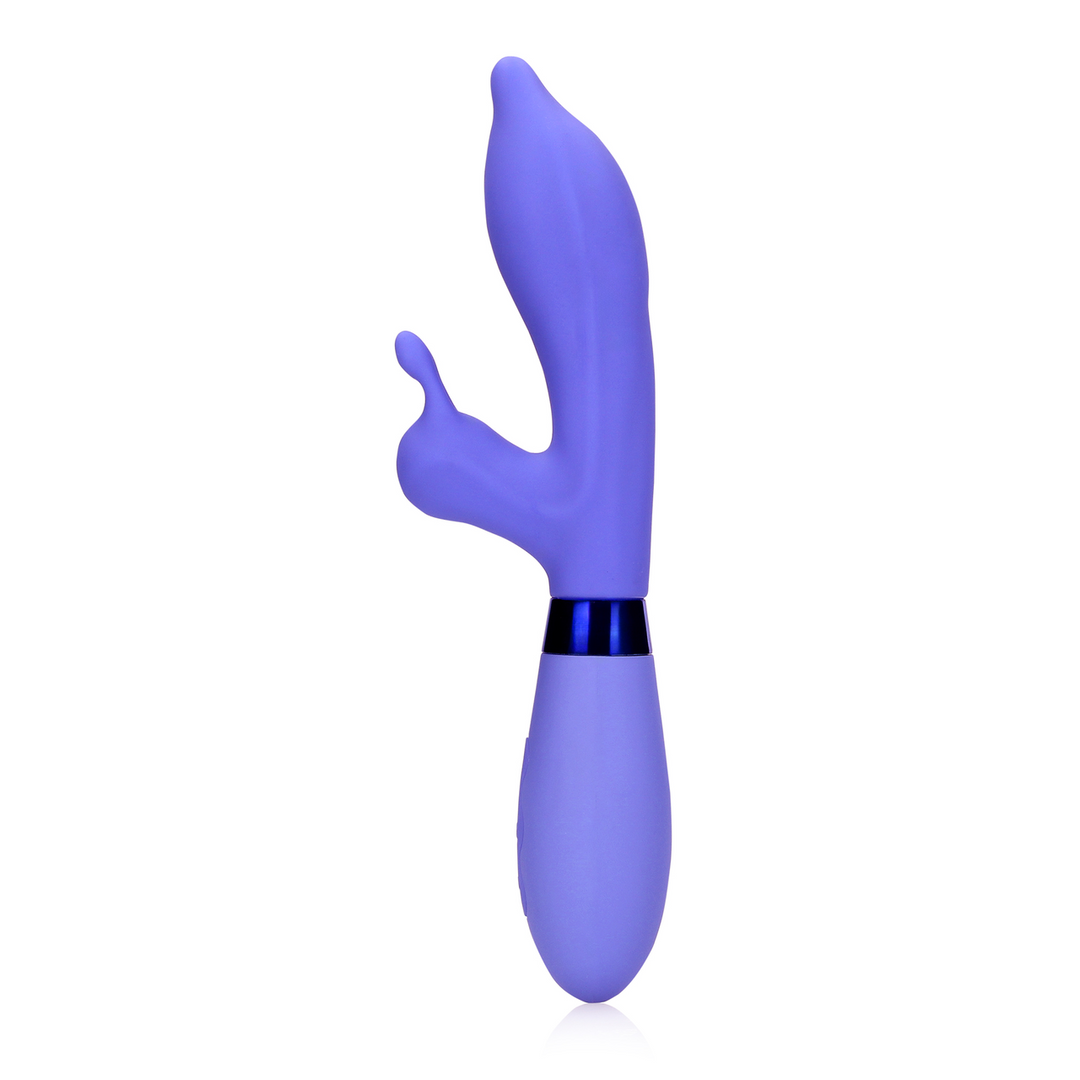 Silicone Pointed Rabbit Vibrator - Protanopia - Image 6