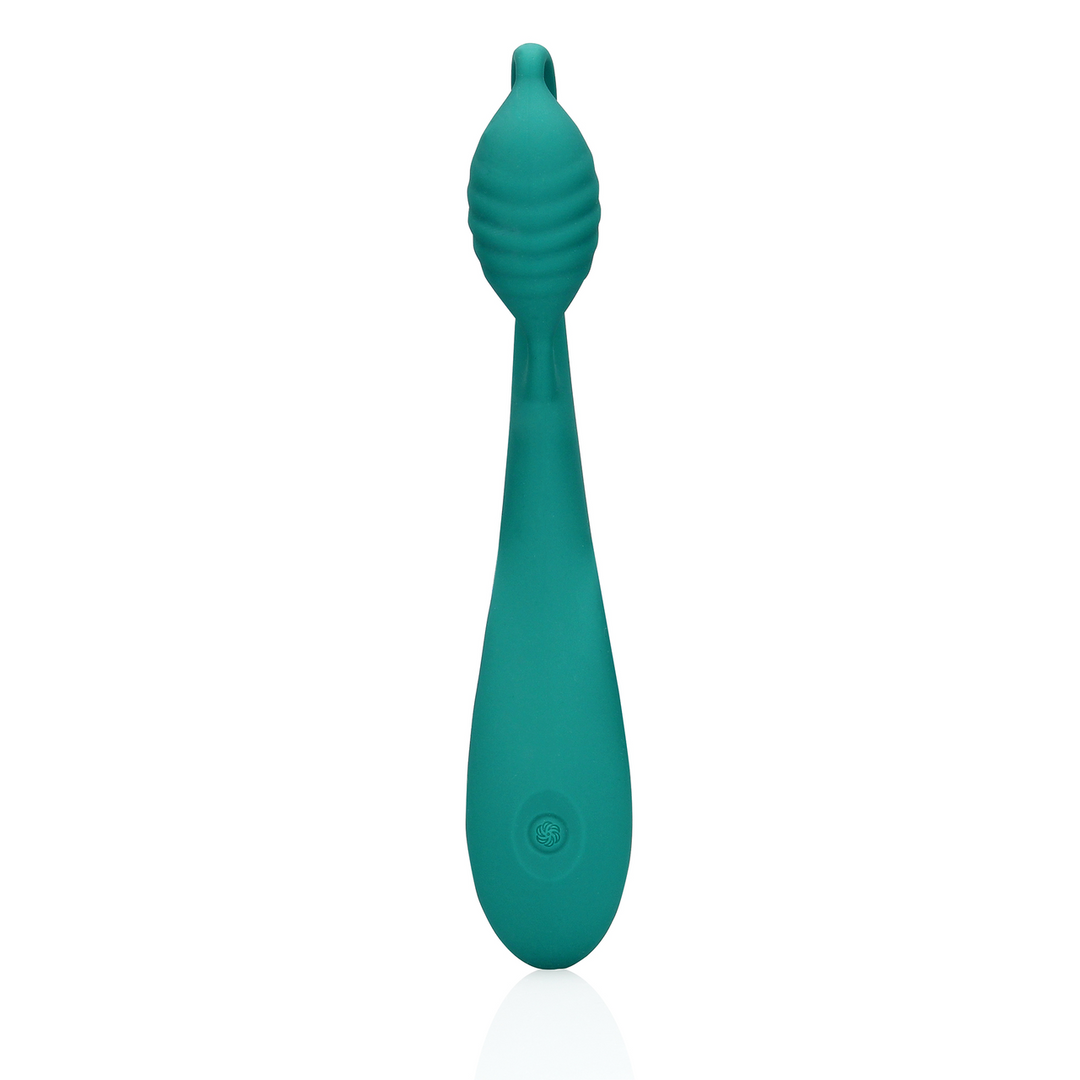 G-Spot Vibrator with Bead - Blue Grass - Image 5