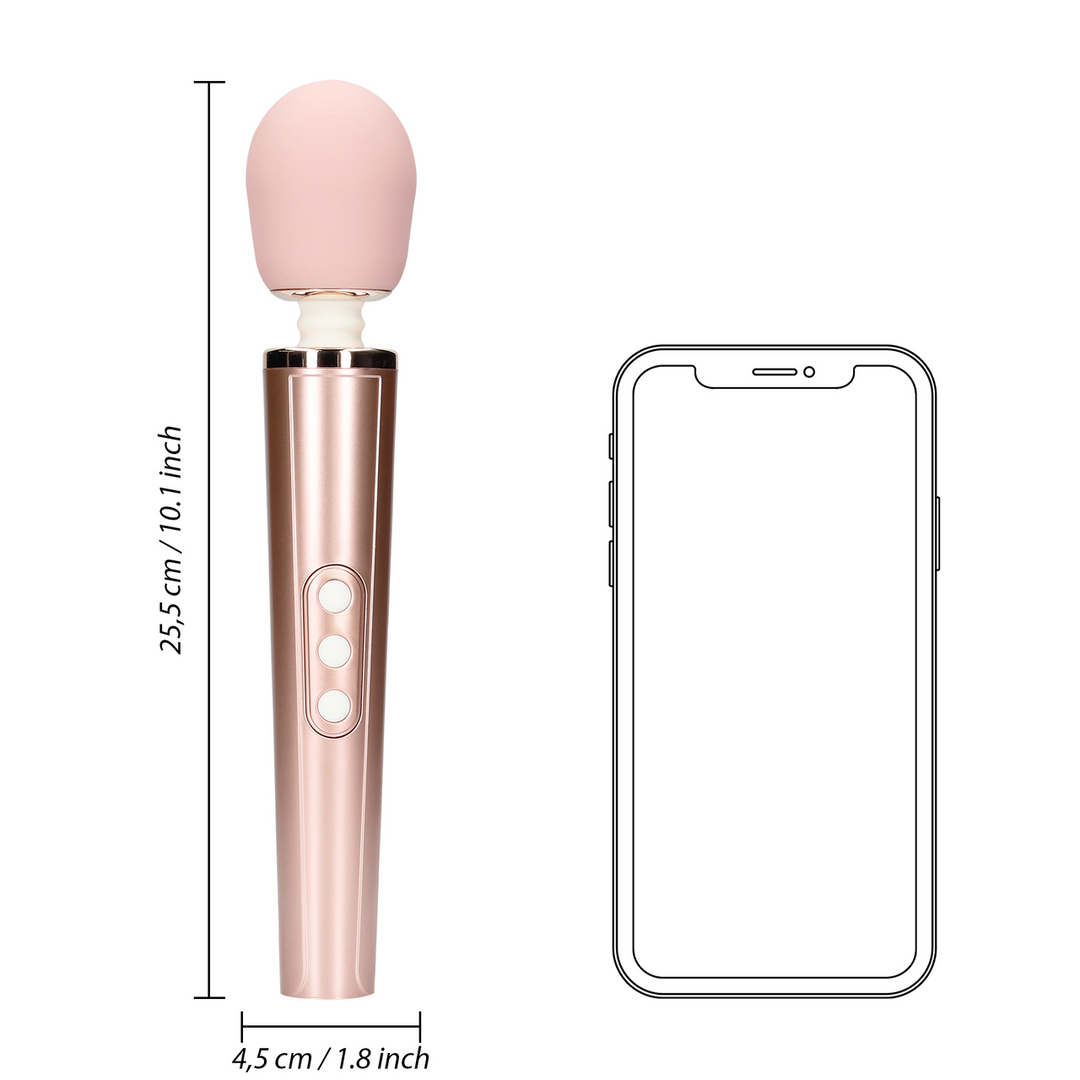 Wand Vibrator - Rose Pink - Image 8