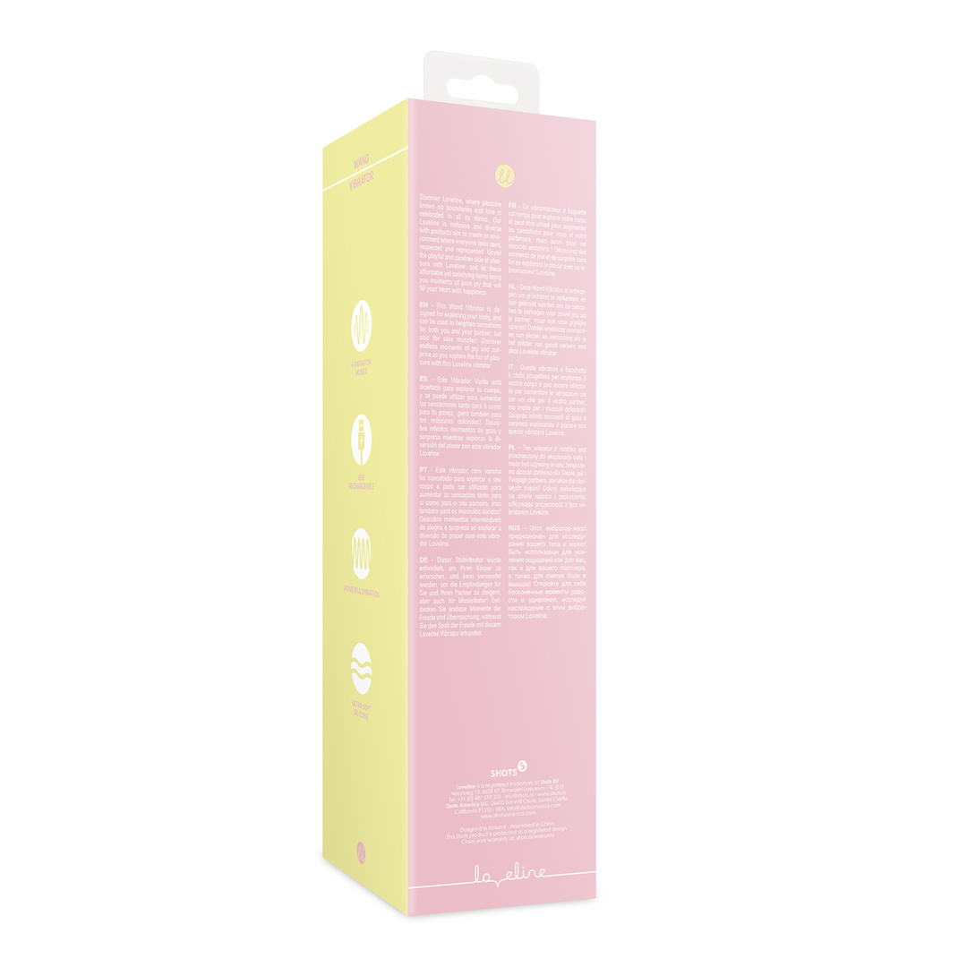 Wand Vibrator - Rose Pink - Image 3