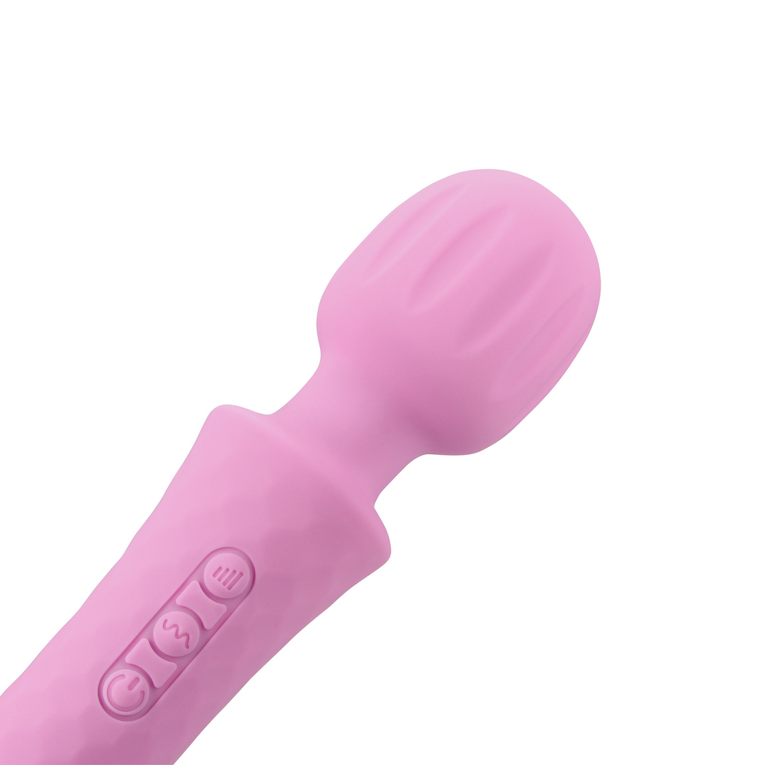 Small Wand Vibrator - Exotic Fuchsia - Image 8