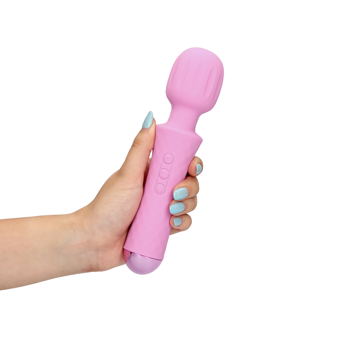 Small Wand Vibrator - Exotic Fuchsia - Image 10