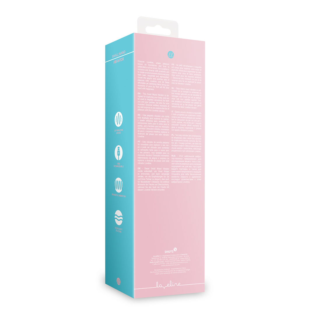 Small Wand Vibrator - Exotic Fuchsia - Image 3
