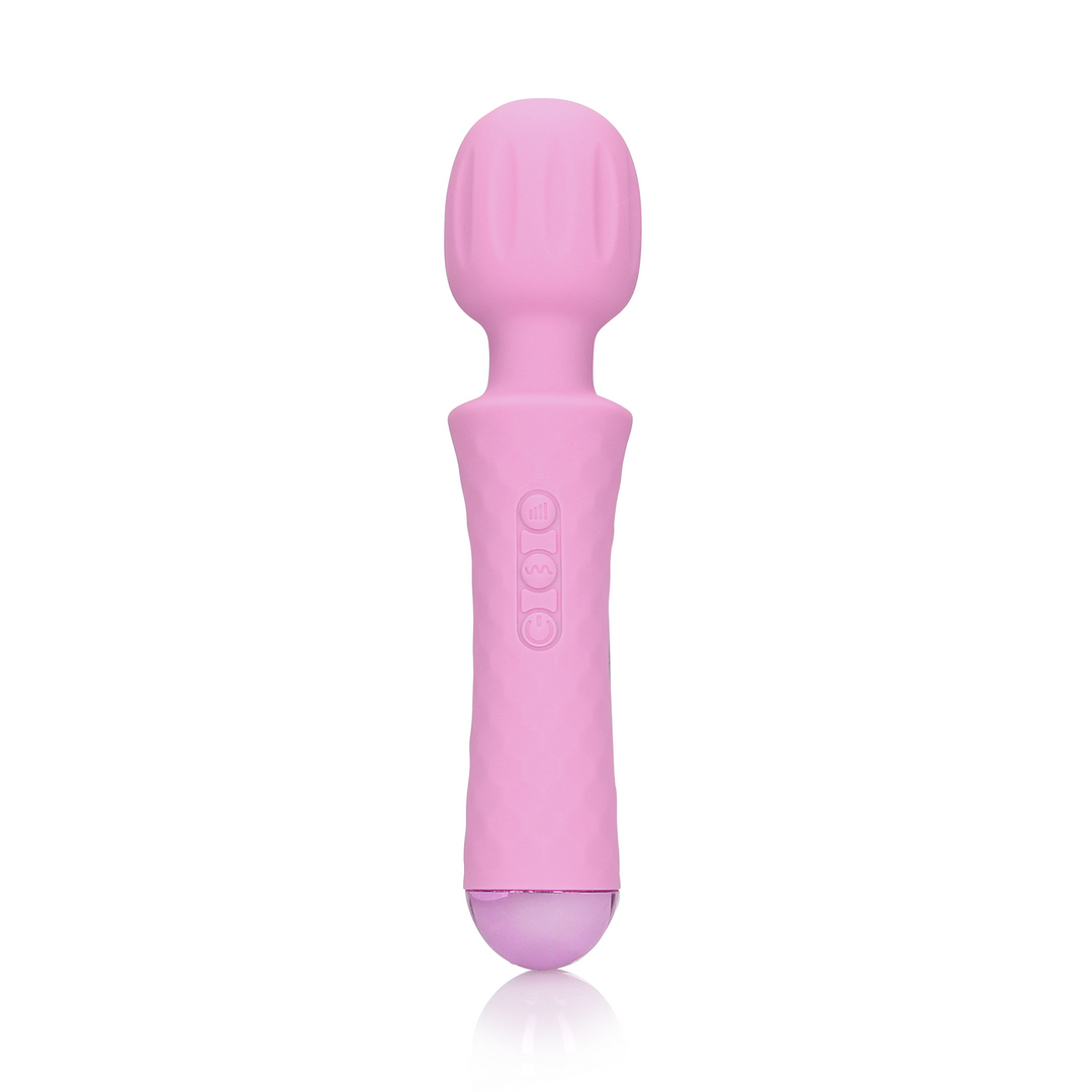Small Wand Vibrator - Exotic Fuchsia - Image 5