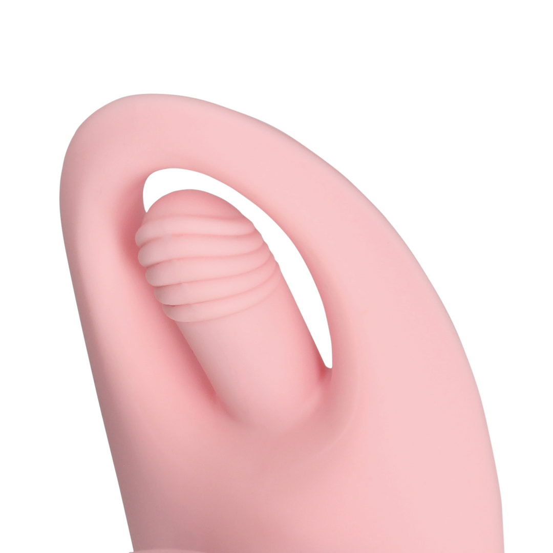 Wearable Fingering Motion Vibrator with Remote Control - Cherry Chiffon - Image 9