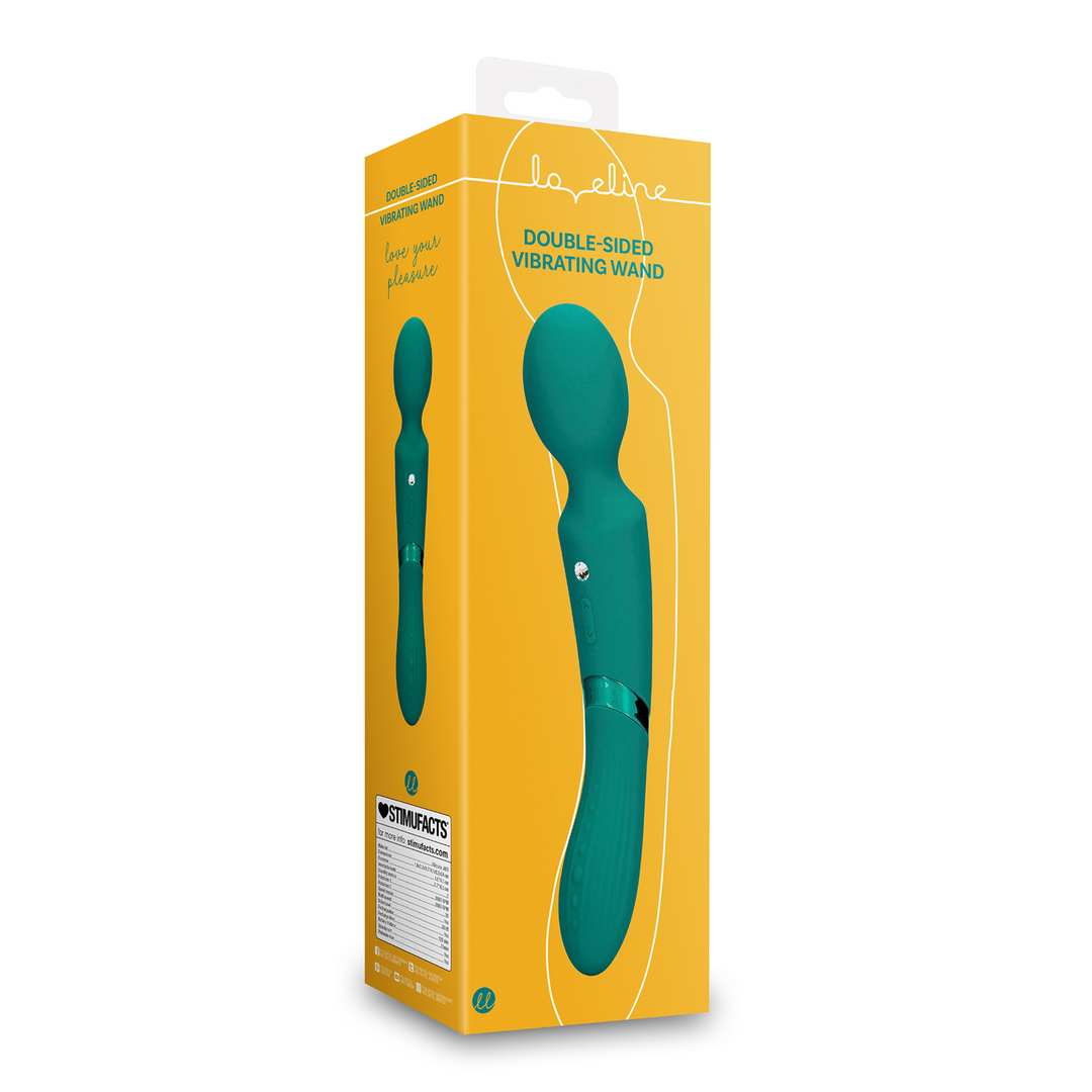 Double-Sided Vibrating Wand - Green Gable - Image 2