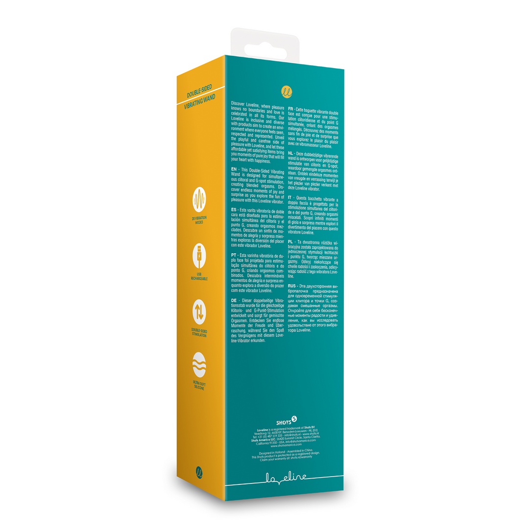 Double-Sided Vibrating Wand - Green Gable - Image 3