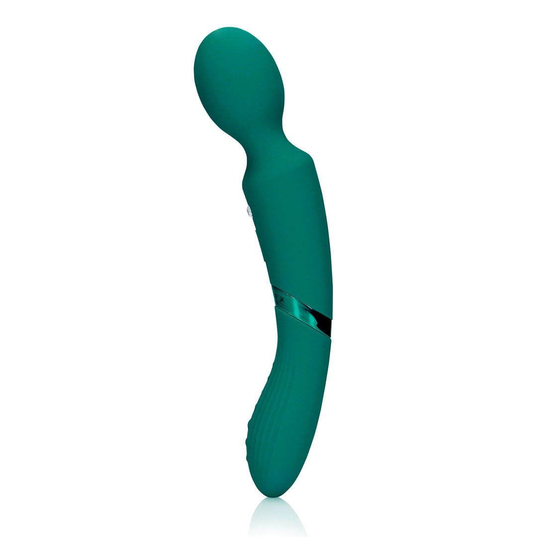 Double-Sided Vibrating Wand - Green Gable - Image 6