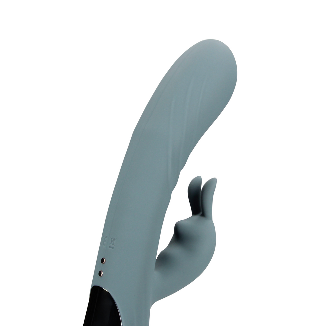 Fingering Motion Rabbit Vibrator - Weathervane Grey - Image 9