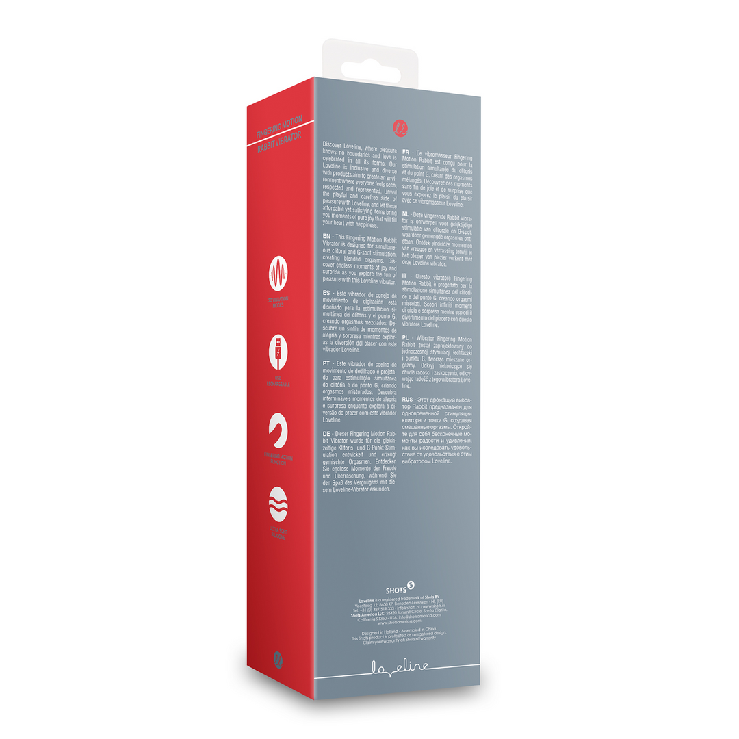 Fingering Motion Rabbit Vibrator - Weathervane Grey - Image 3
