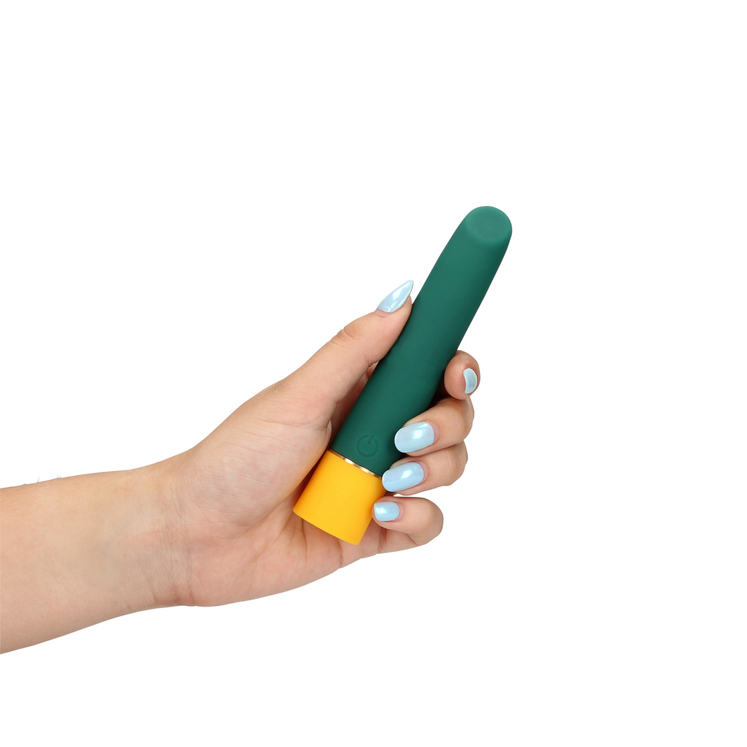 Smooth Mini Vibrator with USB Charger - Ancient Sea - Image 8