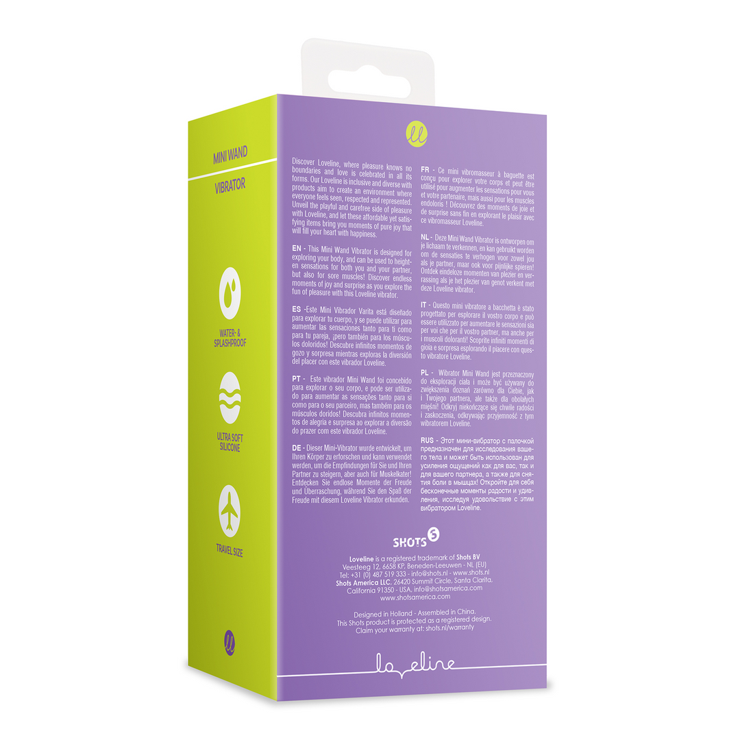 Mini Wand Vibrator - Night Magic - Image 3