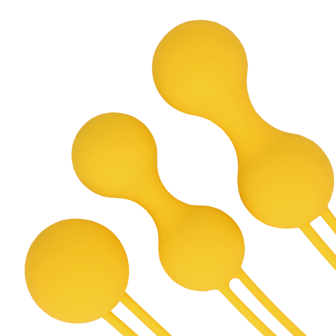 Kegel Ball Exercise Set - Lemonade Yellow - Image 7