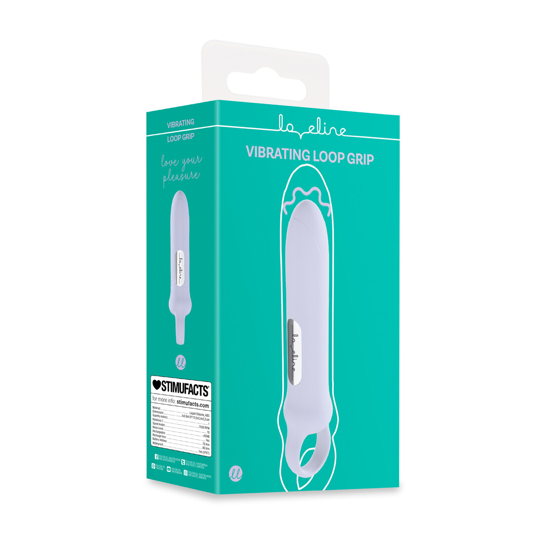 Vibrating Loop Grip - Lavender - Image 2