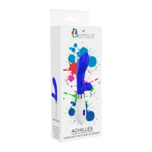 Achilles - Ultra Soft Silicone - 10 Speeds - Royal Blue - royal blue