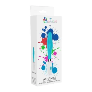 Athamas - Ultra Soft Silicone - 10 Speeds - Turqiose - turqiose
