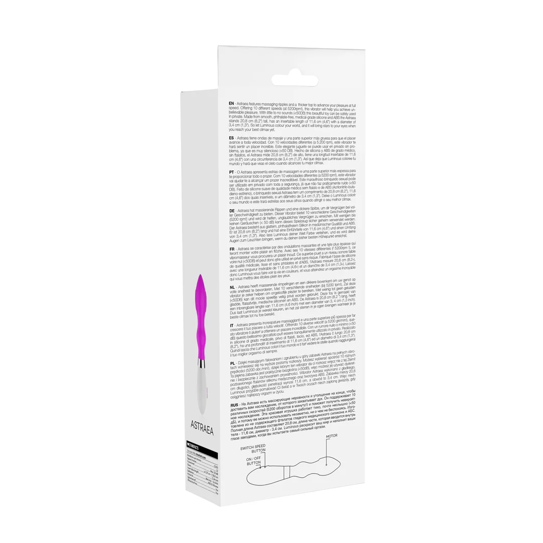 Astraea - Ultra Soft Silicone - 10 Speeds - Fuchsia