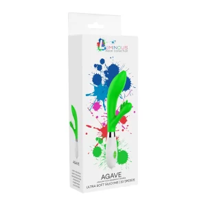 Agave - Ultra Soft Silicone - 10 Speeds - Green - green