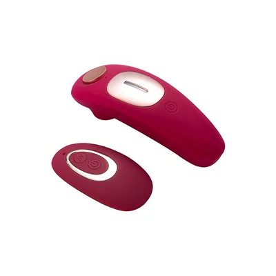 REMI 15-Function Rechargeable Remote Control Suction Panty Vibe