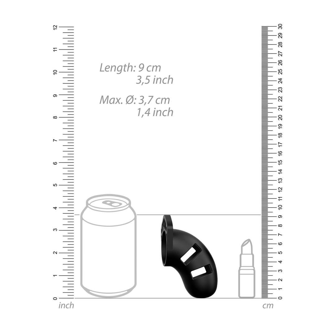 Model 20 Chastity Cock Cage - 3.5 / 9 cm - Image 6