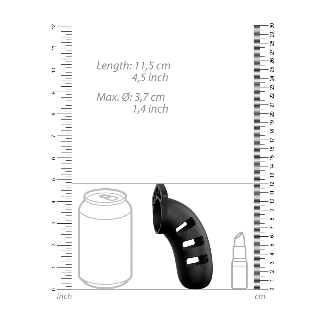 Model 21 Chastity Cock Cage - 4.5 / 11,5 cm - Image 6