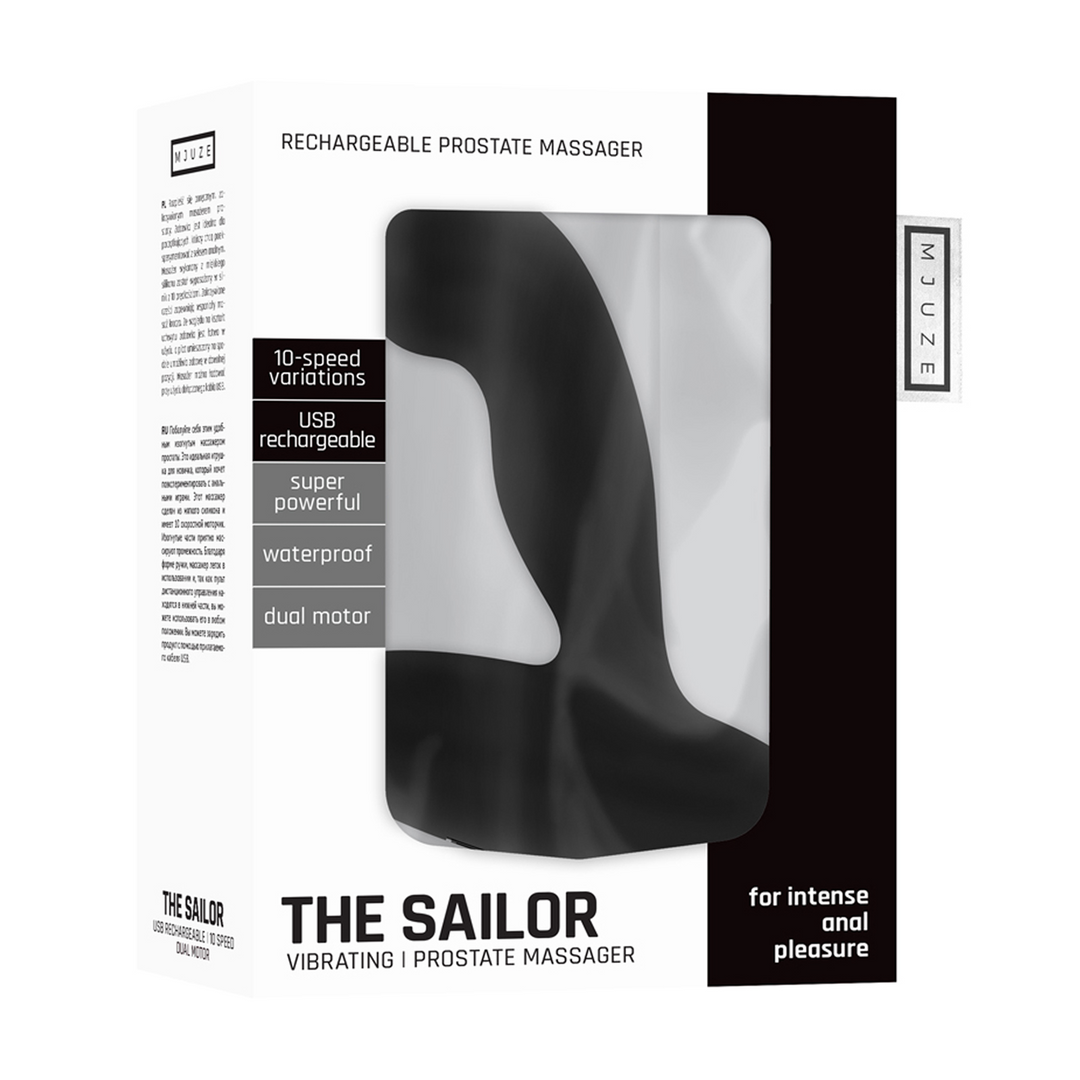 The Sailor - Vibrating Prostate Stimulator - Black - Image 2
