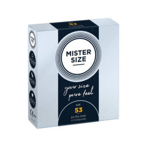 Pure Feel - Condoms 53 mm - 3 Pack