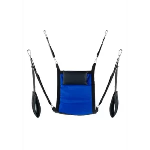 Rectangular canvas sling - 4 points - Full set - Blue