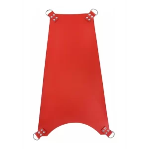 Adjusted Leather sling - 4 points - Red