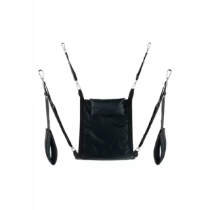 Rectangular canvas sling - 4 points - Full set - Black