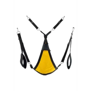 Triangle canvas sling - 3 or 4 points - Full set - Yellow