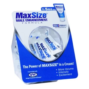 MAX Size Male Enhancement Cream - 10ml/50pcs Fishbowl - white