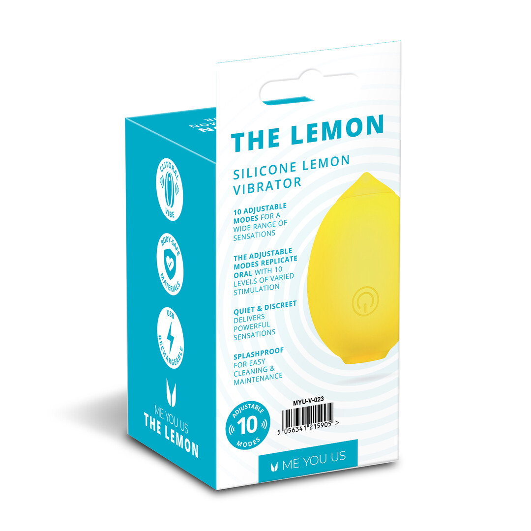The Lemon - Clitoral Stimulator - Yellow - Image 3