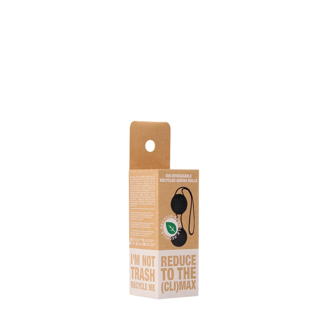 Geisha Balls - Biodegradable - Black - black