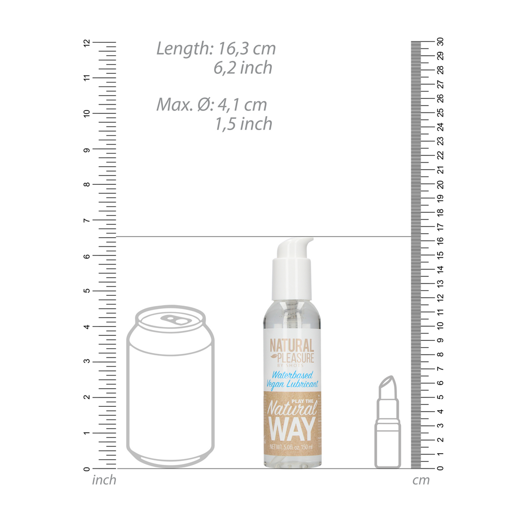 Vegan Waterbased Lubricant - 5 fl oz / 150 ml - Image 4