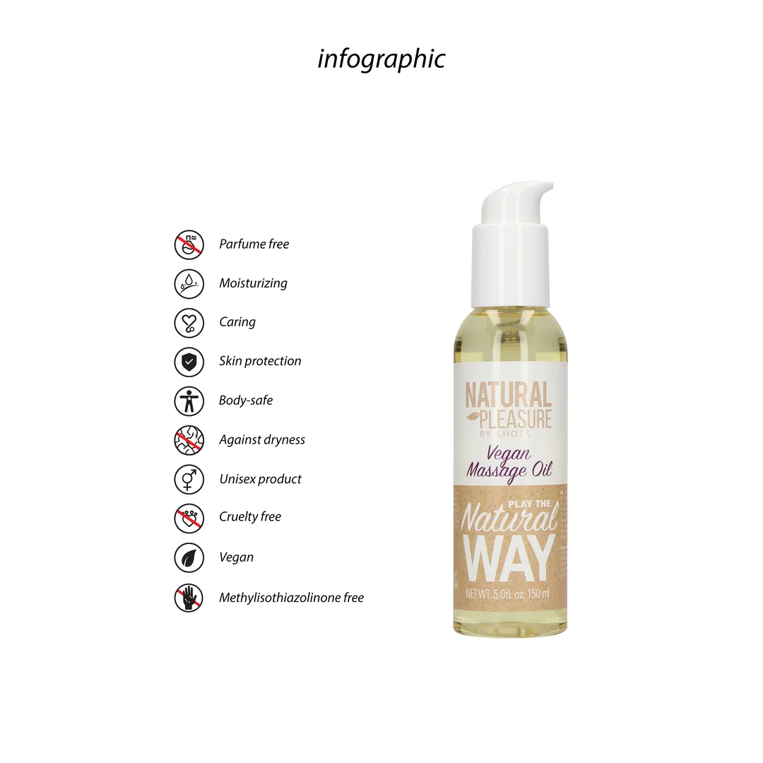 Vegan Massage Oil - 150 ml
