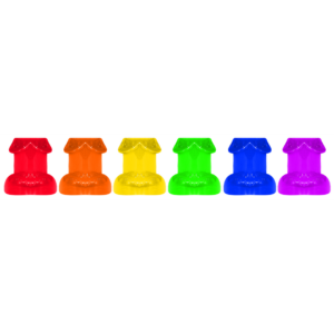 Rainbow Shot Glass Set